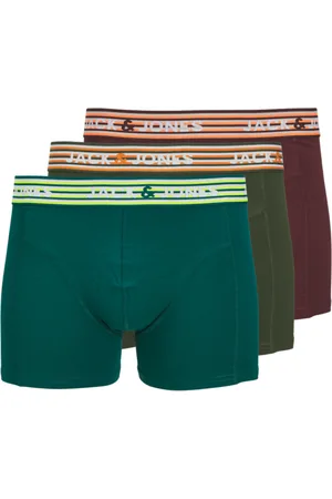 JACK & JONES Boxer 12260070 JACDARVIN SOLID TRUNKS 3 PACK SN MULTI para hombre