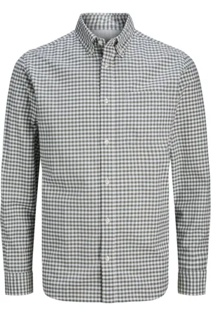 JACK & JONES Camisa manga larga 12266641 JPRBROOK OXFORD SHIRT L/S JNR PEAT para niño