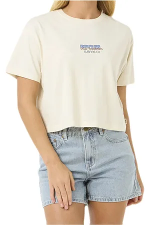 Rip Curl Polo SUN SEA CROP TEE para mujer