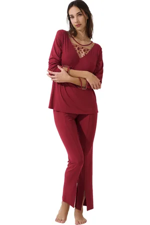 Lisca Pijama Gloriosa Pijama pantalón top manga larga para mujer