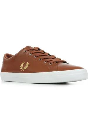 Fred Perry Zapatillas de senderismo ZAPATILLAS HOMBRE BASELINE LEATHER B7311 para hombre