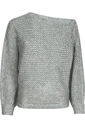 Guess Jersey OFF SHLDR POA METALLIC para mujer