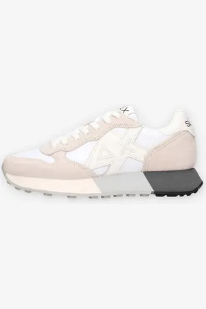 sun68 Zapatillas altas Z35112-0101BIANCO/BIANCO para hombre