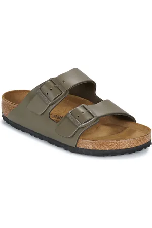 Birkenstock Sandalias Arizona NL Concrete Gray para mujer