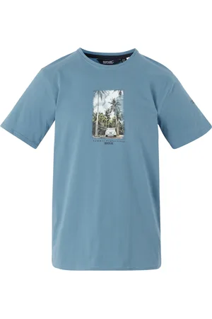 Regatta Camiseta manga larga Cline IX Summer Exploration para hombre