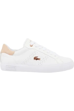 Lacoste Deportivas Moda Powercourt 2.0 2241 SFA - White/Light Pink para mujer