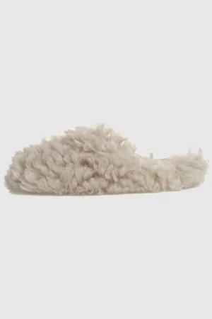 Macarena Pantuflas ZAPATILLA DE CASA ANAIS 176 BEIG para mujer