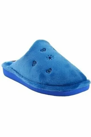 Bienve Zapatillas deporte Ir por casa señora in 0530 celeste para mujer