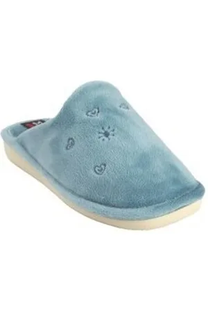 Bienve Zapatillas deporte Ir por casa señora in 0530 turquesa para mujer
