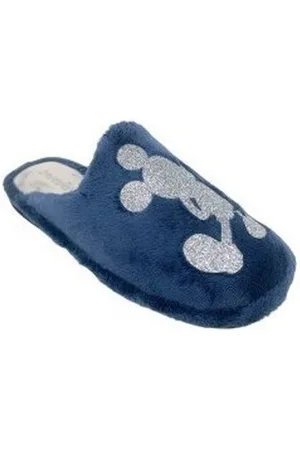 Berevere Zapatillas deporte Ir por casa señora in 4504 azul para mujer