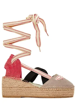 STAR LOVE Sandalias ALPARGATAS DE YUTE ECOLÓGICO DELTA 52 NIQUEL-FUXIA para mujer
