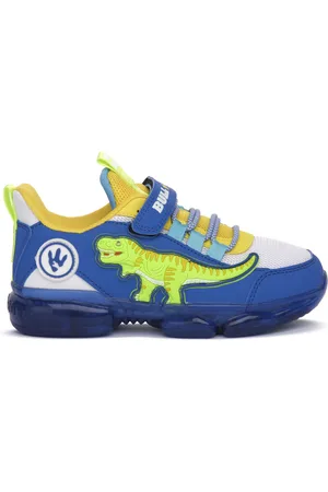 Bull Boys Deportivas Moda BIANCO T REX LUCI para niño