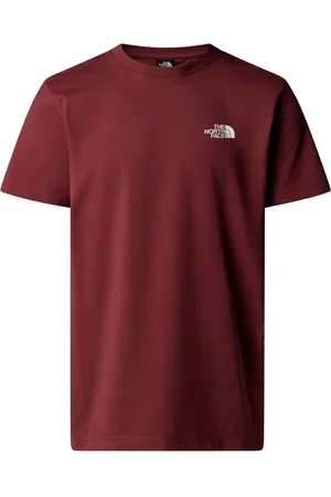 The North Face Tops y Camisetas NF0A87NG M SS SIMPLE DOME-0VO1 SUMAC para hombre