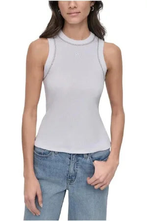 DKNY Camiseta tirantes DJ5T1380 WHT para mujer