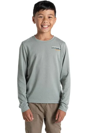 Craghoppers Camiseta manga larga Cruz para niño