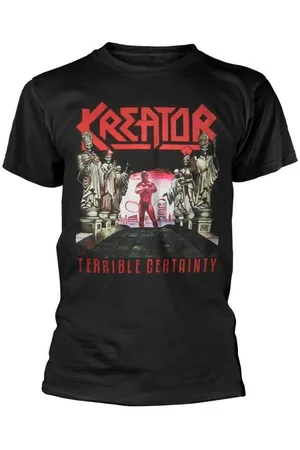 KREATOR Camiseta manga larga Terrible Certainty para mujer