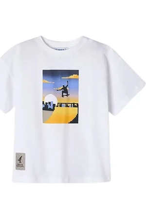 Mayoral Tops y Camisetas Camiseta m/c skate park para niño