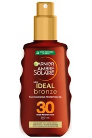 Garnier Protección solar Ideal Bronze Protective Oil SPF 30 Ambre Solaire para mujer