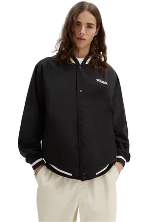Vans Chaquetas MOORE VARSITY - VN0008G0-BLK BLACK para hombre