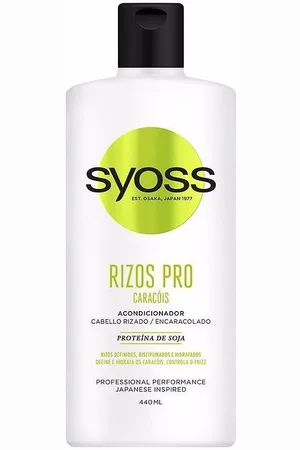 Syoss Acondicionador Rizos Pro Acondicionador Cabello Ondas O Rizos para mujer