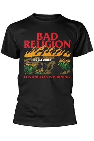 Bad Religion Camiseta manga larga Los Angeles Is Burning para mujer