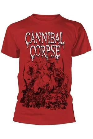 Cannibal Corpse Camiseta manga larga Pile Of Skulls para mujer