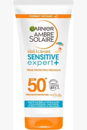 Garnier Protección solar Baby Sun Cream SPF50+ Ambre Solaire para mujer