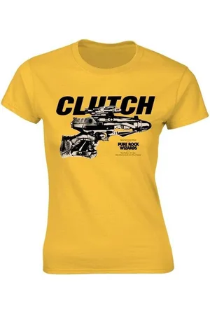 CLUTCH Camiseta manga larga Pure Rock Wizards para mujer