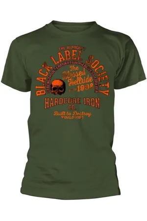Black Label Society Camiseta manga larga Hardcore Iron para mujer
