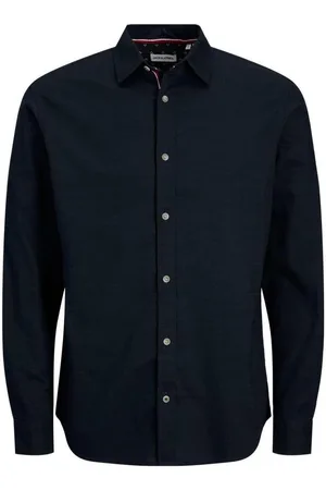 JACK & JONES Camisa manga larga 12270088-Sky Captain para hombre