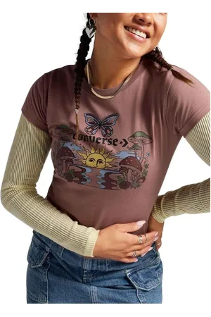 Converse Tops y Camisetas Blooming Skate para mujer