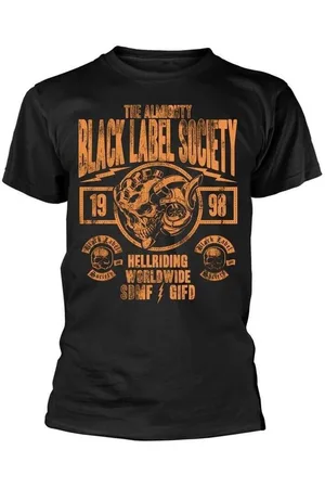 Black Label Society Camiseta manga larga Hell Riding Worldwide para mujer