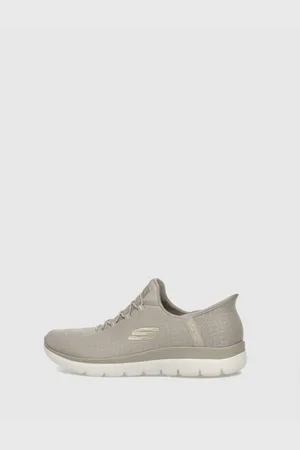 Skechers Zapatillas ZAPATILLA SLIP-INS SUMMITS TAUPE para mujer