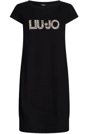 Liu Jo Vestidos Vestido con logotipo y strass para mujer