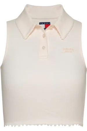 Tommy Hilfiger Camiseta tirantes TJW CRP GMD RIB SL DW0DW20295 para mujer