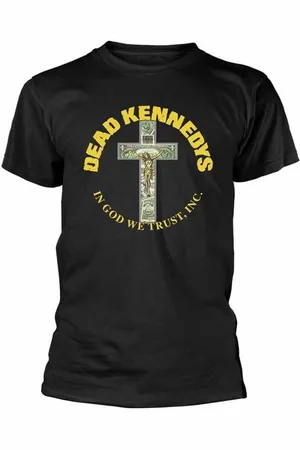 Dead Kennedys Camiseta manga larga In God We Trust para mujer