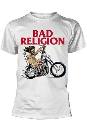Bad Religion Camiseta manga larga American Jesus para mujer