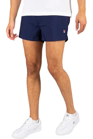 Fila Short Shorts deportivos Hightide con 4 bolsillos de rizo y rayas para hombre