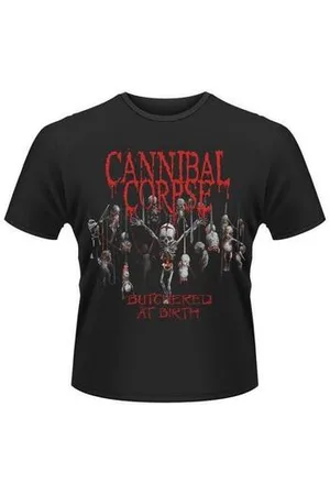 Cannibal Corpse Camiseta manga larga Butchered At Birth 2015 para mujer