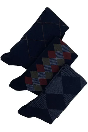 Duca Di Morrone Calcetines Venezia - Blue Tripack Socks para hombre
