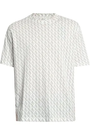 EAX Camiseta Camiseta con estampado de logotipo para hombre