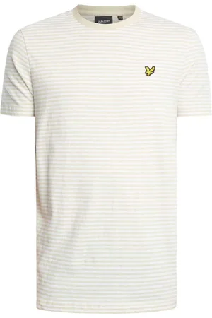 Lyle &amp; scott Camiseta Camiseta de rayas bretonas en mezcla de lino para hombre