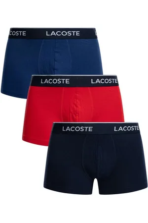 Lacoste Calzoncillos Pack de 3 baÃºles elásticos de algodón para hombre