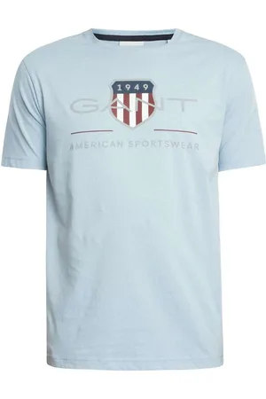 GANT Camiseta Camiseta regular con escudo del archivo para hombre