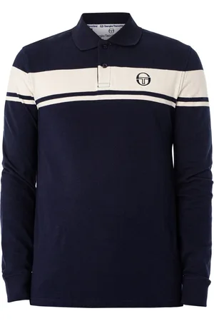 Sergio Tacchini Polo Polo de manga larga New Young Line para hombre