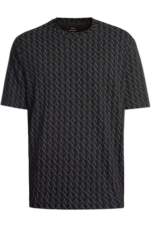 EAX Camiseta Camiseta con estampado de logotipo para hombre