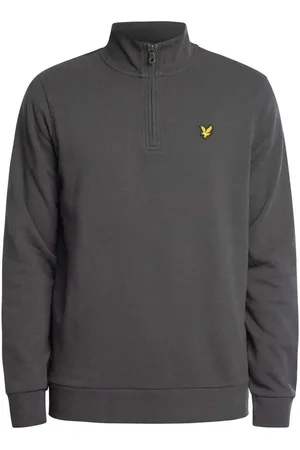 Lyle &amp; scott Jersey Sudadera con cremallera de un cuarto y bucle trasero para hombre