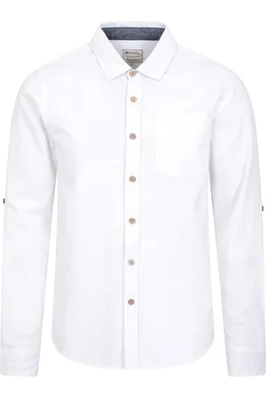 Mountain Warehouse Camisa manga larga Coconut para hombre
