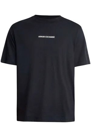 EAX Camiseta Camiseta gráfica de marca para hombre