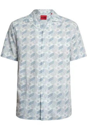 HUGO BOSS Camisa manga corta Camisa de manga corta con estampado Ellino para hombre